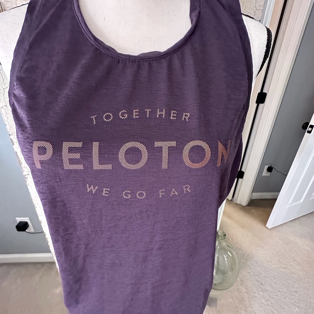 Peloton Purple Racerback Top